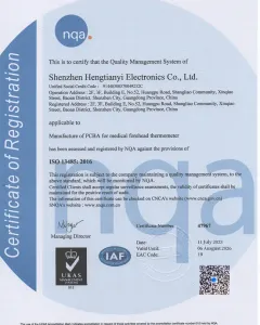 pcba manufacturer with 13485 certificate